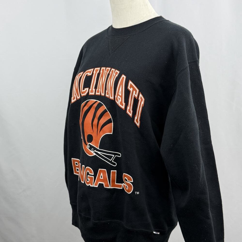 Vintage 80s 90s Cincinnati Bengals Crewneck Sweatshirt Russell Athletic USA M - Picture 3 of 6